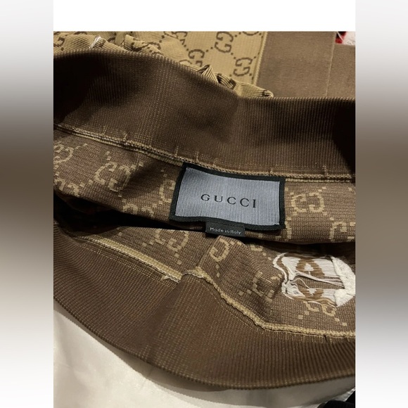 Authentic Gucci Leggings Monogram GG Print Stretch Women’s  Pants Size L $920 - Picture 6 of 14
